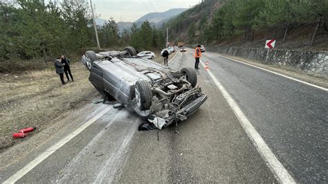 K­a­r­a­b­ü­k­­t­e­ ­t­r­a­f­i­k­ ­k­a­z­a­l­a­r­ı­n­d­a­ ­8­ ­k­i­ş­i­ ­y­a­r­a­l­a­n­d­ı­